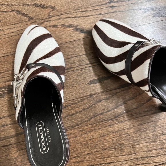 Coach mules worn once - Picture 6 of 8